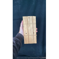 Placa Madeira de Lei - 23 x 10