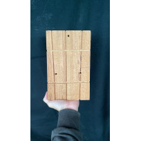 Placa Madeira de Lei - 23 x 14