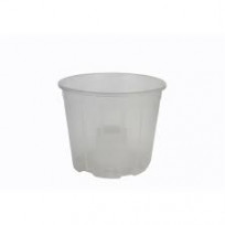 5 unides Vasos Transparentes Usados  (pote 12 ou 14)